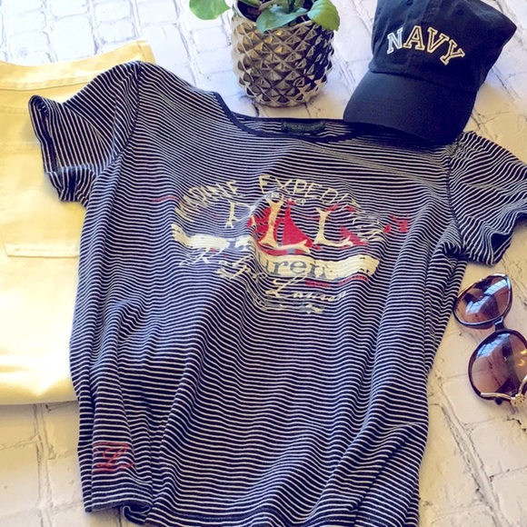 Lauren Jeans nautical tee - Picture 1 of 4
